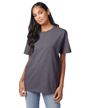 5250T-Hanes-CHARCOAL HEATHER