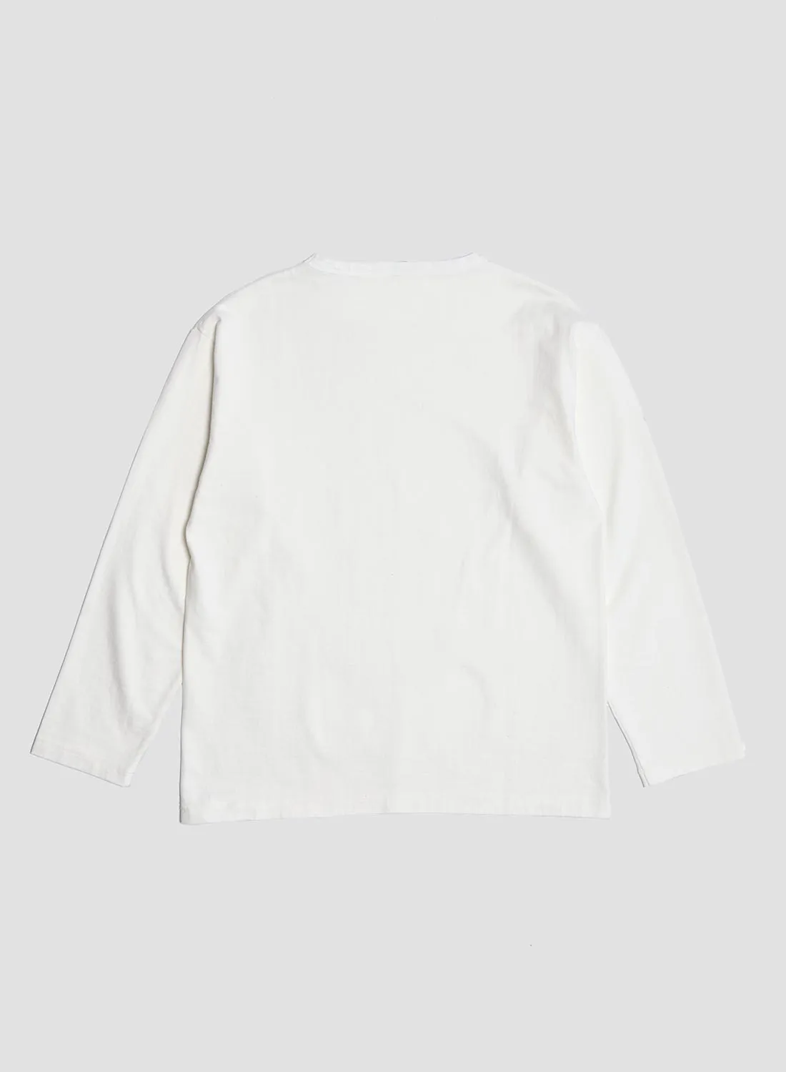 9.5oz 40's USMC Long Sleeve Shirt in Off-White