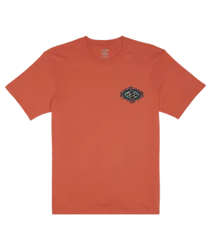 Billabong Mens Crayon Wave Short Sleeve T-Shirt