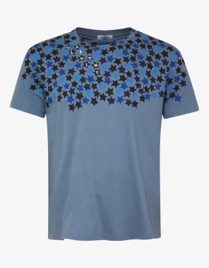 Blue Stars Yoke T-Shirt