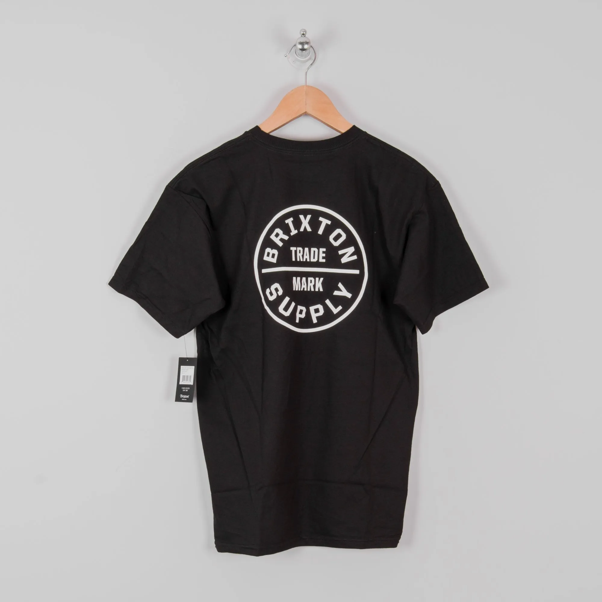 Brixton Oath S/S Standard Tee - Black/White