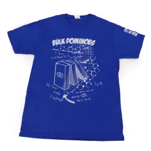 Bulk Dominoes - Blue Tech T-Shirt