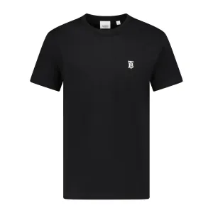 BURBERRY'Parker' Short Sleeve T-Shirt Black