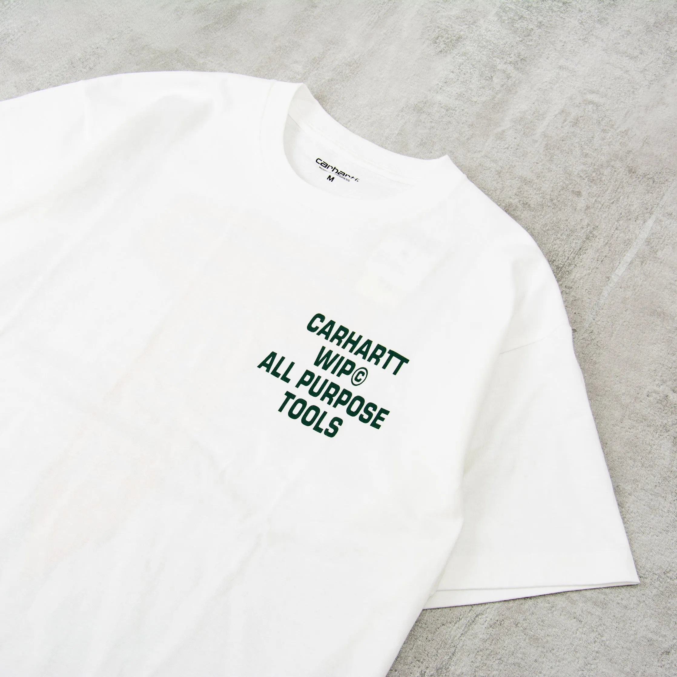 Carhartt WIP Cross Screw Tee - White