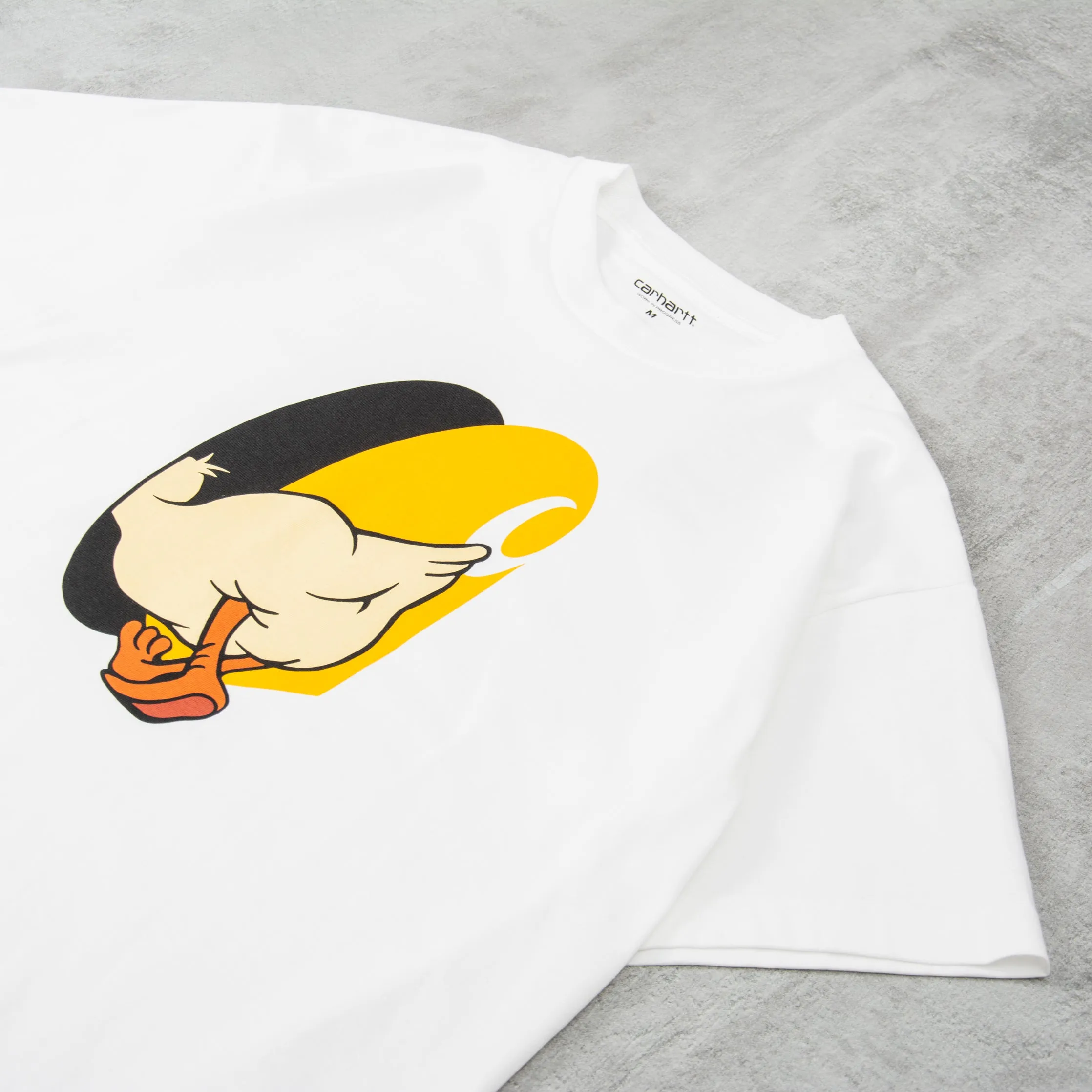 Carhartt WIP X Deadkebab Knock Knock Tee - White