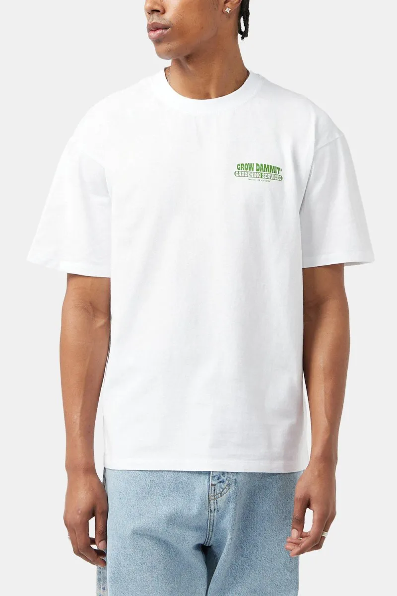 Edwin Gardening Services T-Shirt (White)