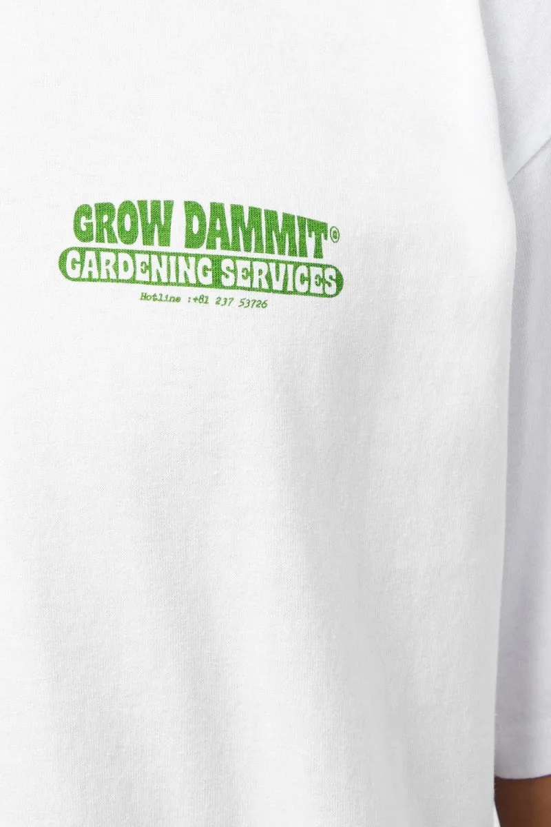 Edwin Gardening Services T-Shirt (White)