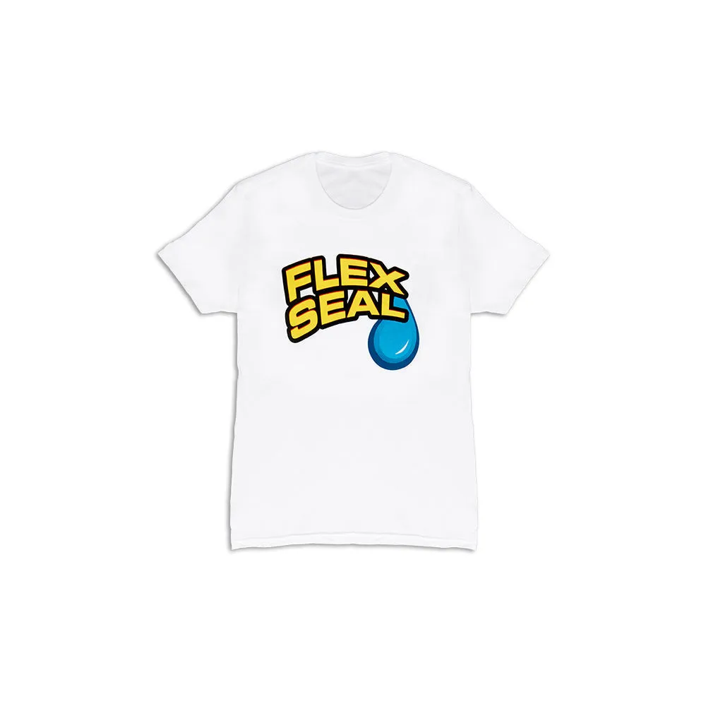 Flex Seal Classic Logo White Tee