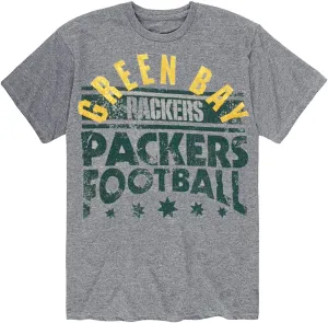 Green Bay Packers Men's Gray T-Shirt