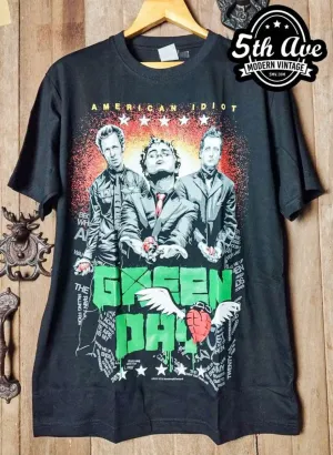 Green Day American Ediot - New Vintage Band T shirt