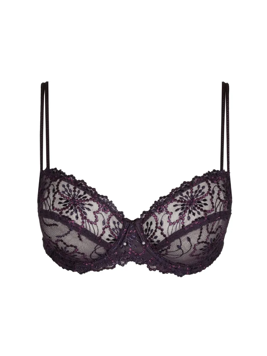 Jane Horizontal Seam Balcony Bra - Amethyst