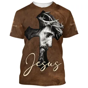 Jesus Cross 3d Shirts - Christian T Shirts For Men And Women