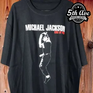 Michael Jackson the King of Pop - New Vintage Band T shirt