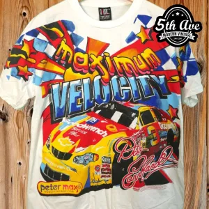 Nascar Dale Earnhardt Peter Max Maximum Velocity - AOP all over print New Vintage T shirt