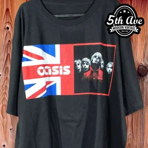 Oasis - New Vintage Band T shirt