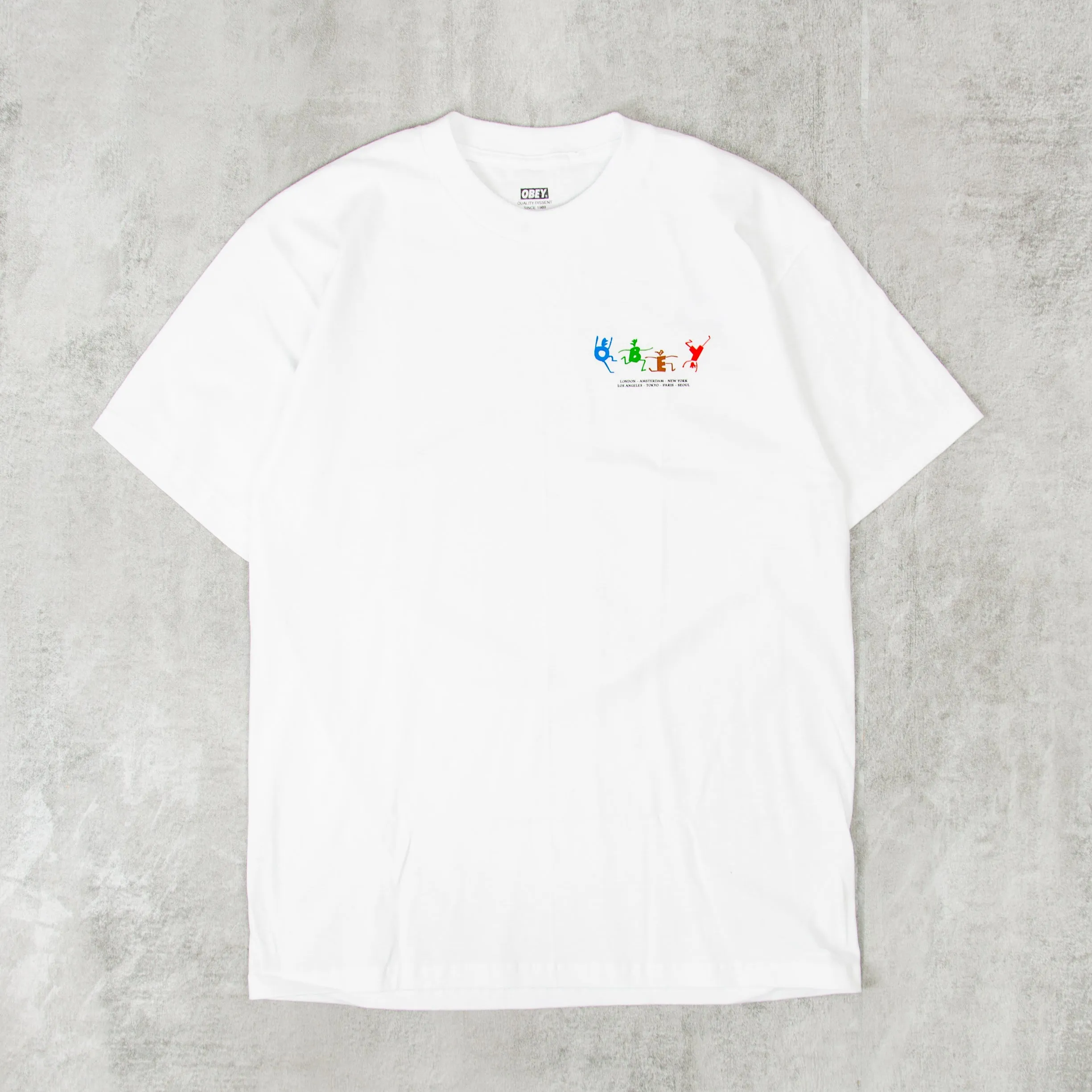 Obey Play Tee - White