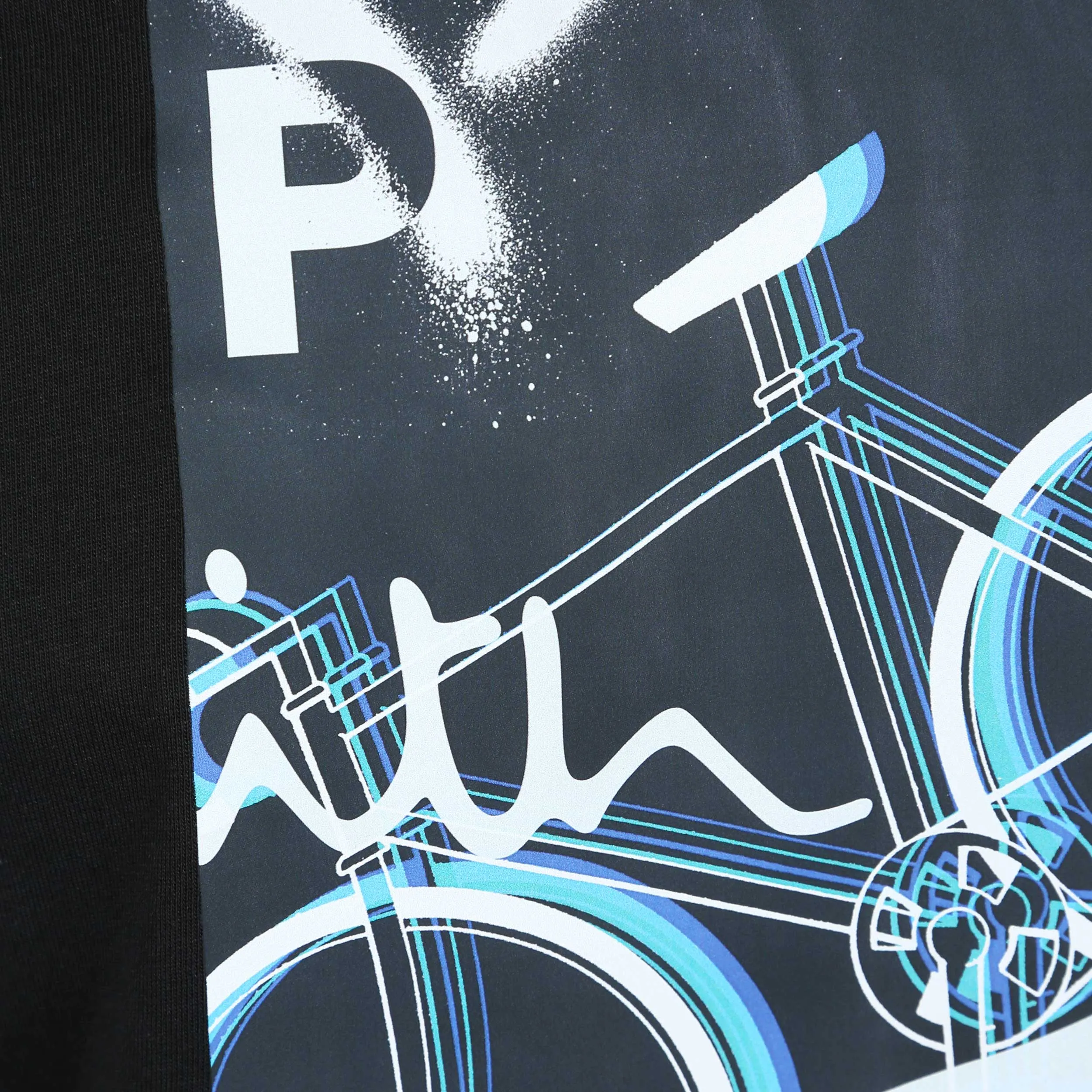 Paul Smith Bicycle T Shirt in Black