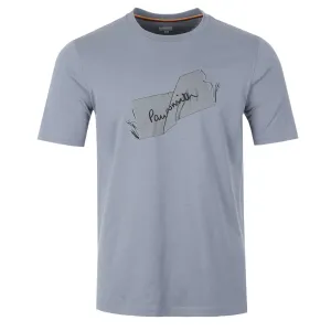 Paul Smith Label T Shirt in Grey