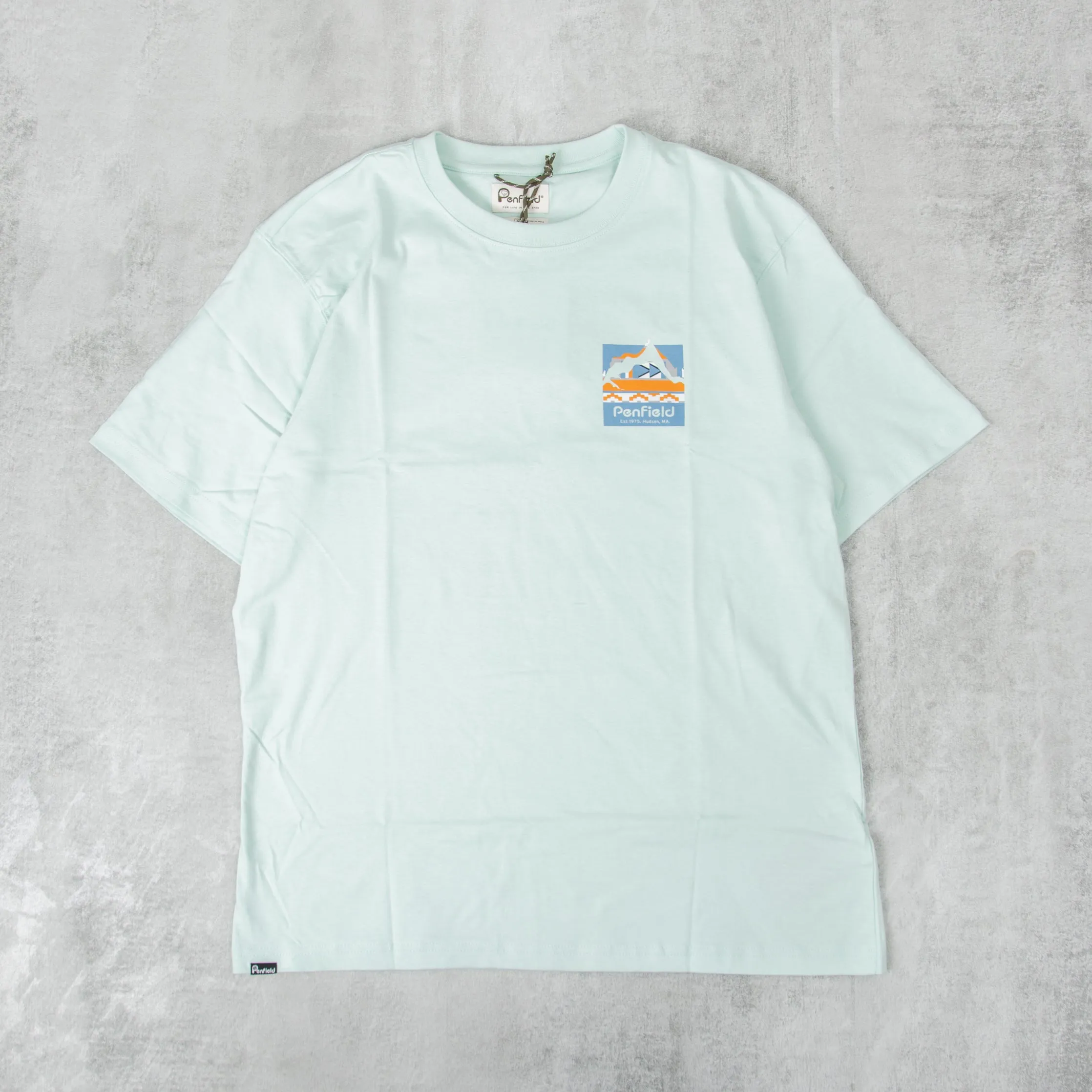 Penfield Back Print Tee - Surf Spray