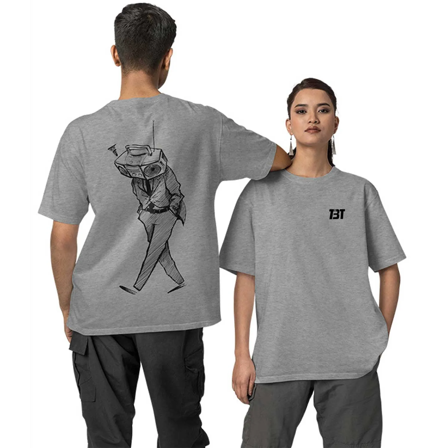 Radiohead Oversized T shirt - Fan Art