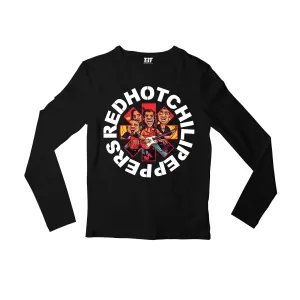 Red Hot Chili Peppers Full Sleeves T shirt - Fan Art