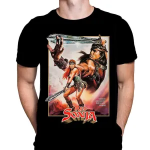 Red Sonja - Classic 80's Movie - T-Shirt