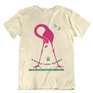 Swing Into Books T-shirt - Choice of Shapes/Styles