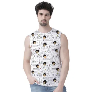 The Beatles AOP Sleeveless T shirt - Members