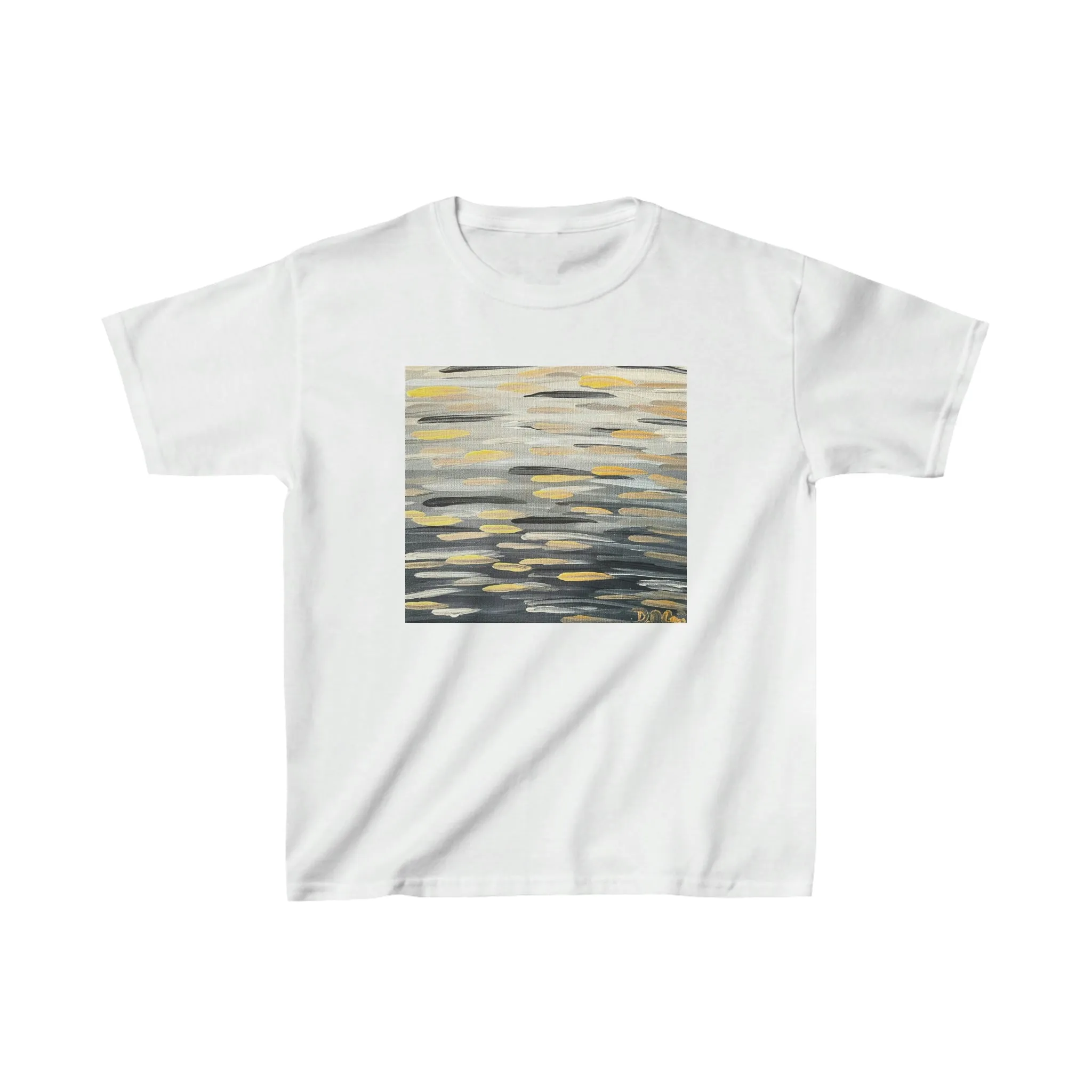 “The Zebra Brushstrokes”  Kids Heavy Cotton™ Tee