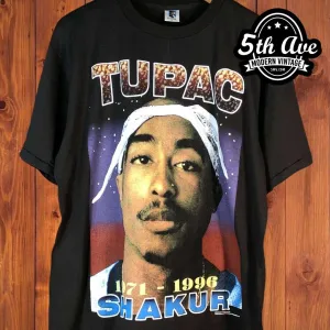 Vintage-Inspired Against All Odds Tupac Shakur T-Shirt - New Release