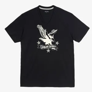 US Tattoo Eagle V-Neck