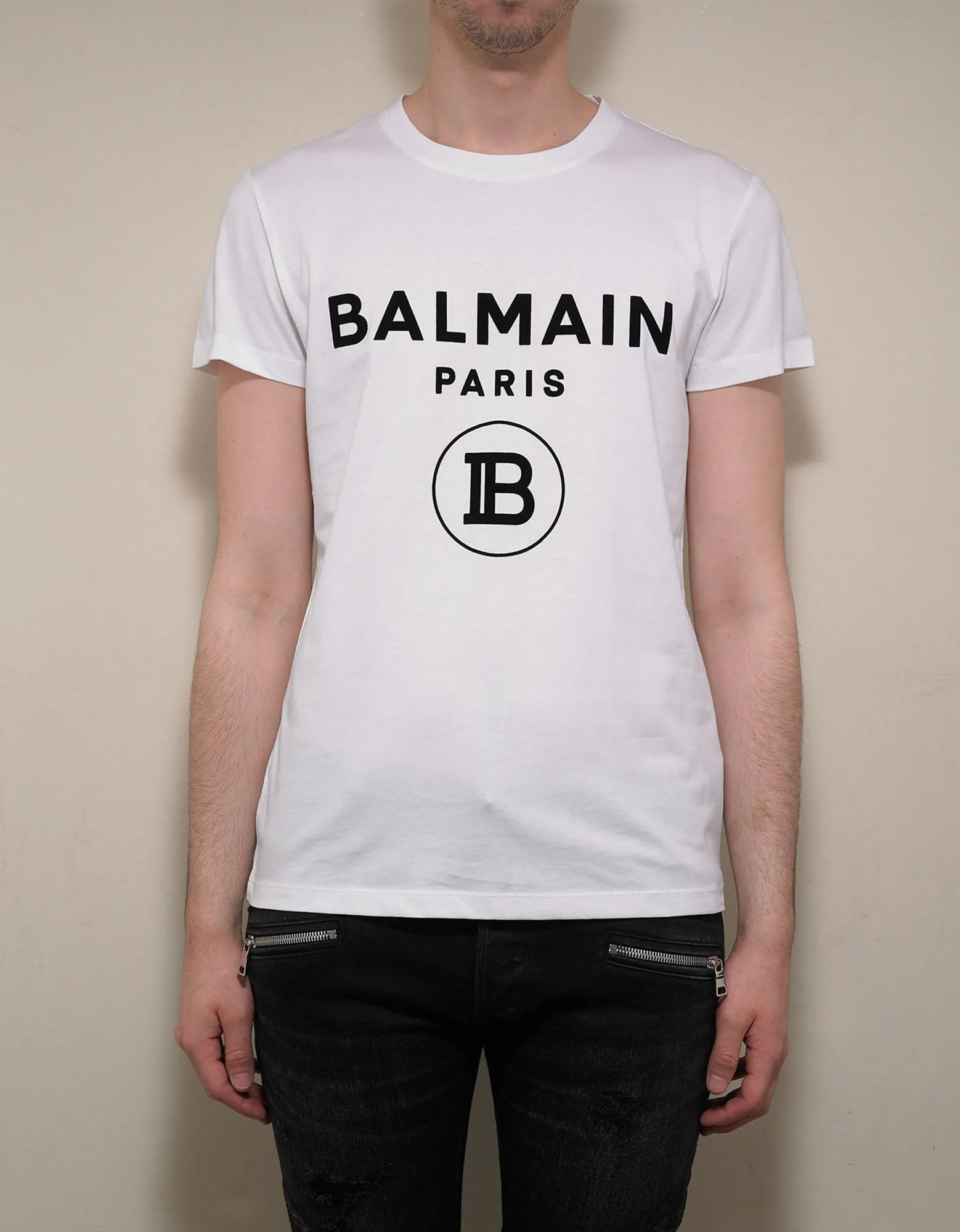 White B Logo T-Shirt